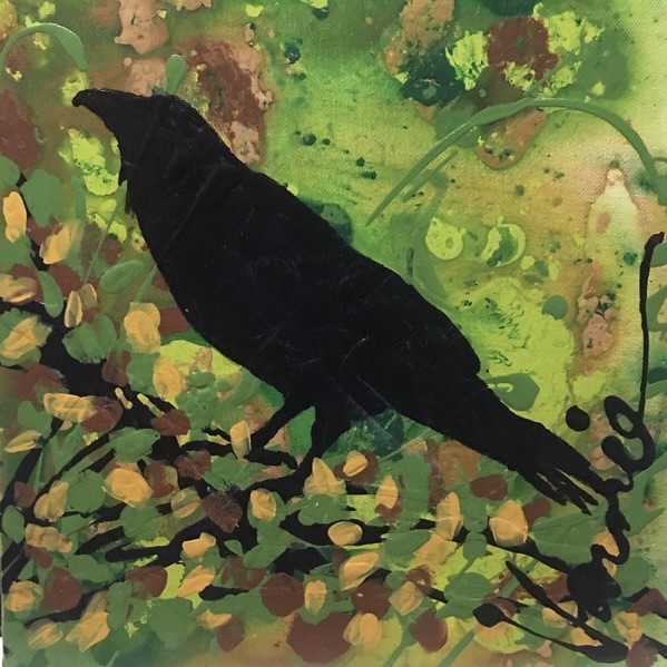 Painting by Vonnie at the Muldoon Farmers Market in East Anchorage, Alaska